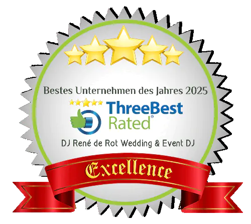 DJ René de Rot aus Oldenburg | ThreeBestRated | Auszeichnung