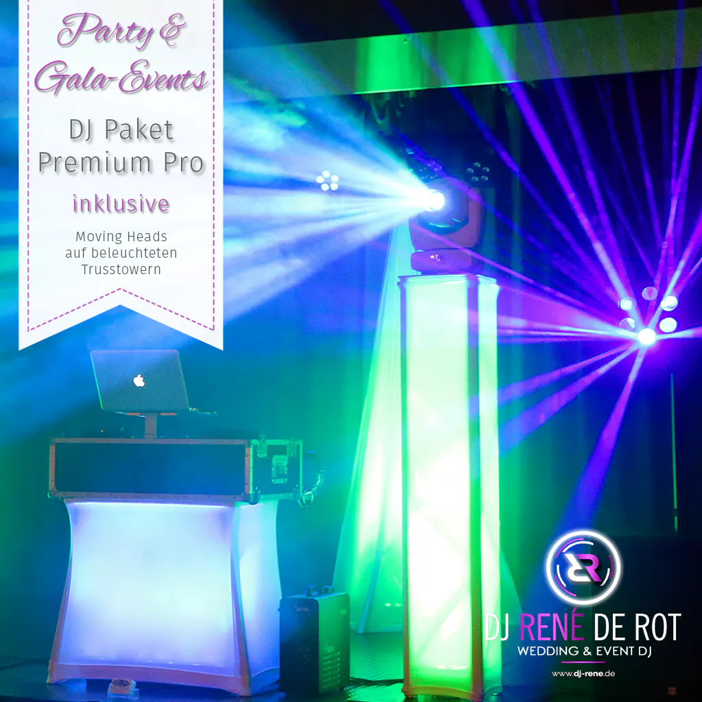DJ Paket Premium Pro | Black Edition | DJ René de Rot